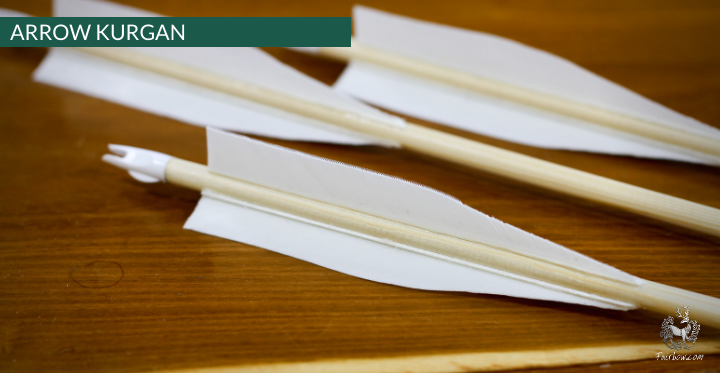 KURGAN ARROW, SET OF 6-Arrow-Fairbow-nr 45 4.5 inch-Fairbow