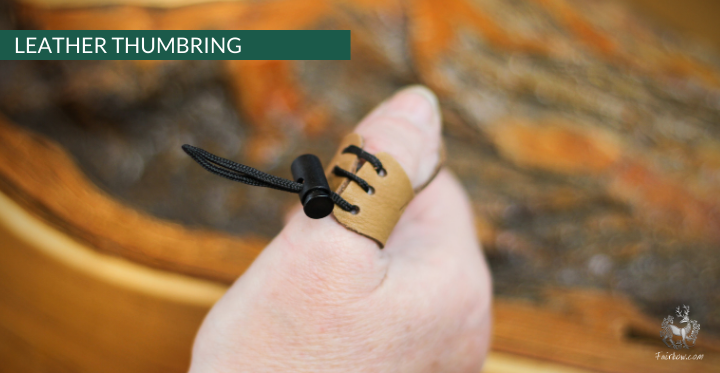 LEATHER THUMBRING-Glove-Fairbow-Medium-Fairbow