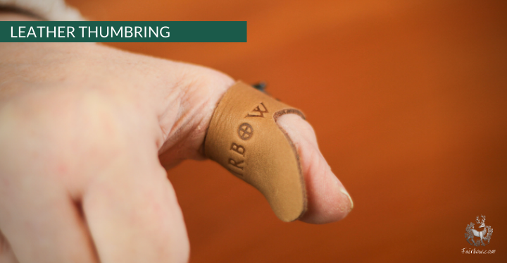 LEATHER THUMBRING-Glove-Fairbow-Medium-Fairbow