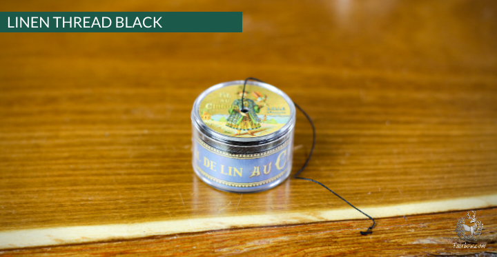 LINEN THREAD 50 METERS-Arrow-Fairbow-Black-Fairbow