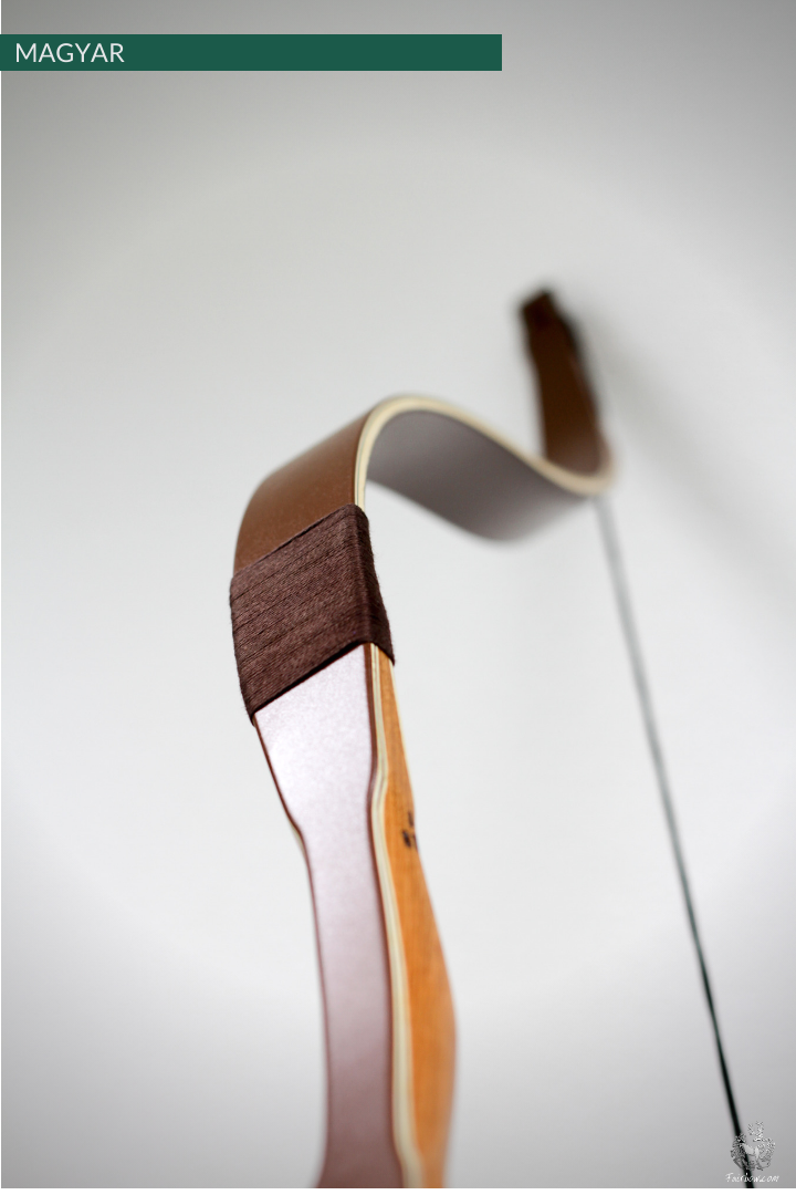 MAGYAR, 47 LBS @ 28 INCH, LIMBA, PADOUK AND SUPERCORE-Bow-Fairbow-Fairbow