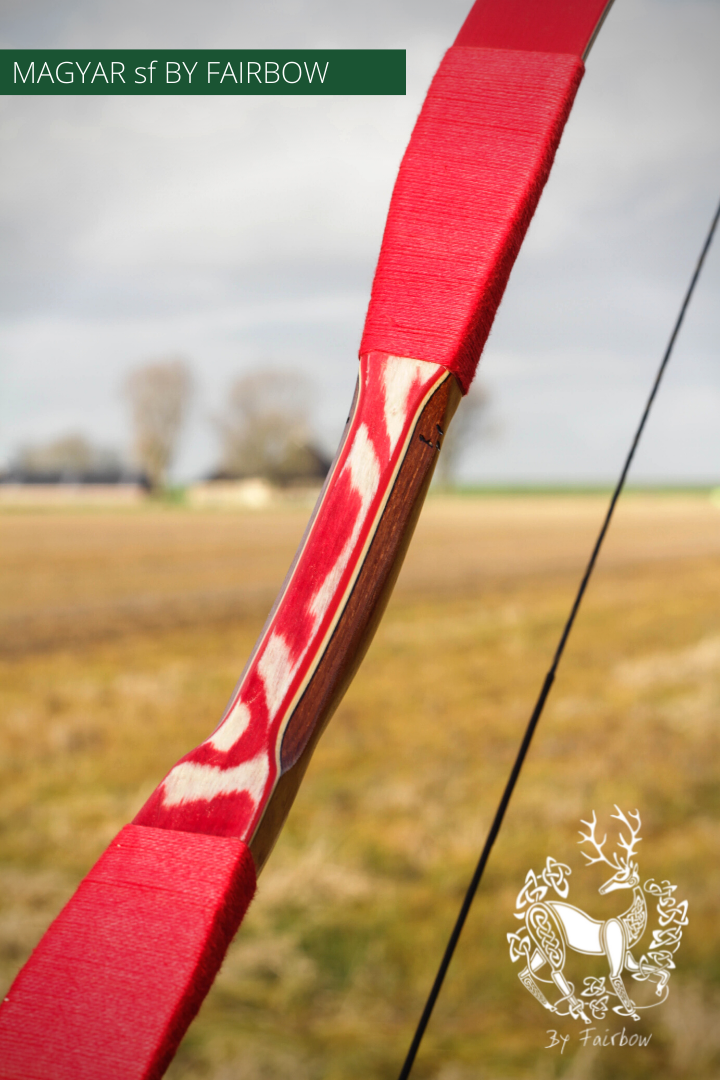 MAGYAR SF, RED GLASS AND SUPERCORE, HORSEBOW 30 LBS @ 28 INCH-Bow-Fairbow-Fairbow