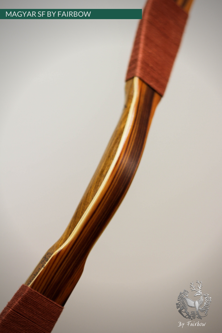 MAGYAR SF, SPALTED YEW GLASS AND SUPERCORE, HORSEBOW 25 LBS @ 28 INCH-Bow-Fairbow-Fairbow
