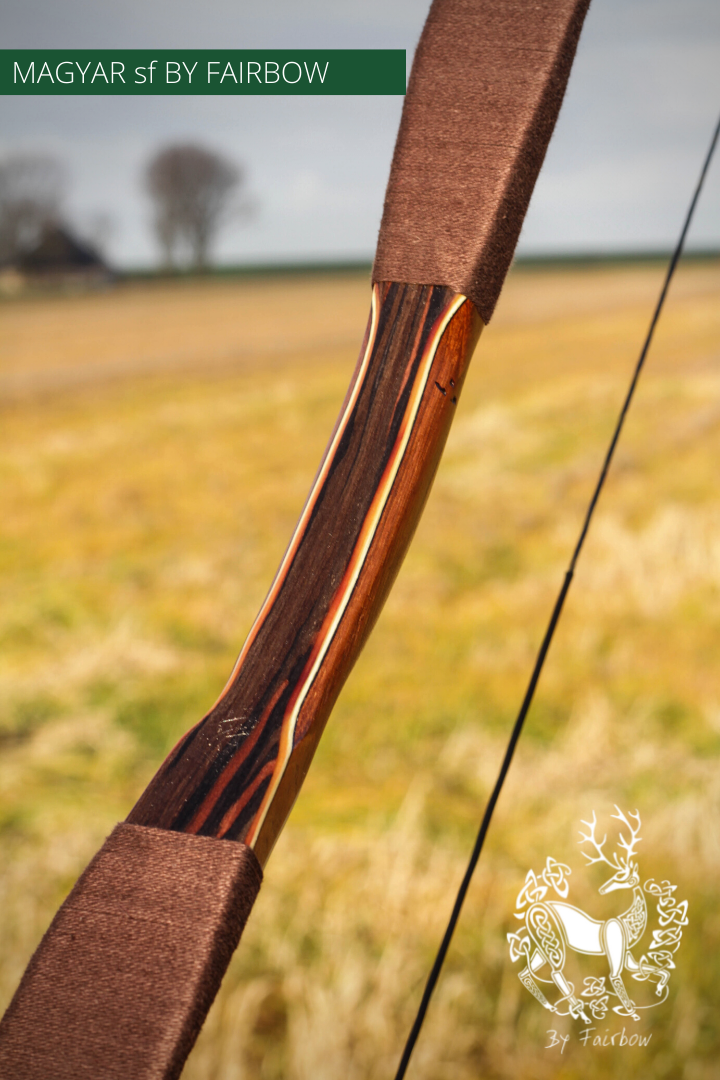 MAGYAR SF, SPALTED YEW GLASS AND SUPERCORE, HORSEBOW 32 LBS @ 28 INCH-Bow-Fairbow-Fairbow
