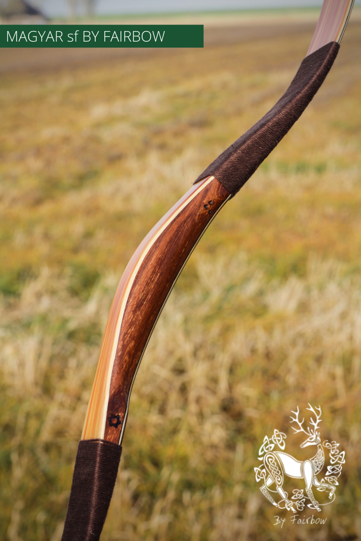 MAGYAR SF, STRIPED PINE GLASS AND SUPERCORE, HORSEBOW 24 LBS @ 28 INCH-Bow-Fairbow-Fairbow
