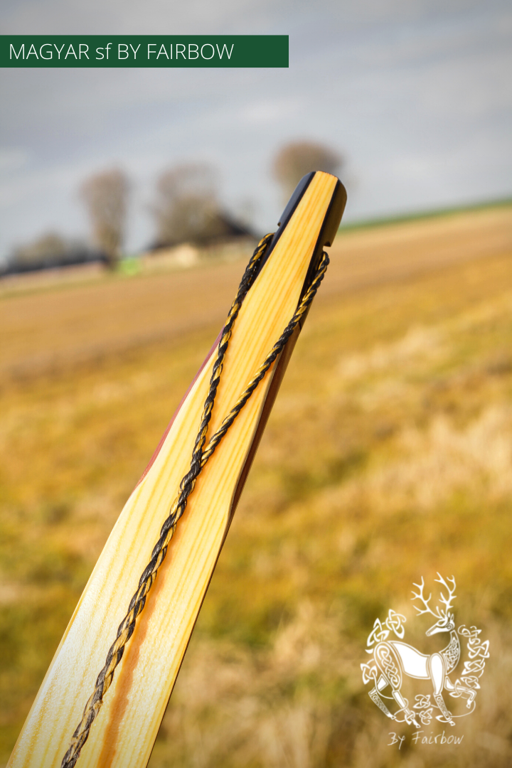 MAGYAR SF, STRIPED PINE GLASS AND SUPERCORE, HORSEBOW 24 LBS @ 28 INCH-Bow-Fairbow-Fairbow