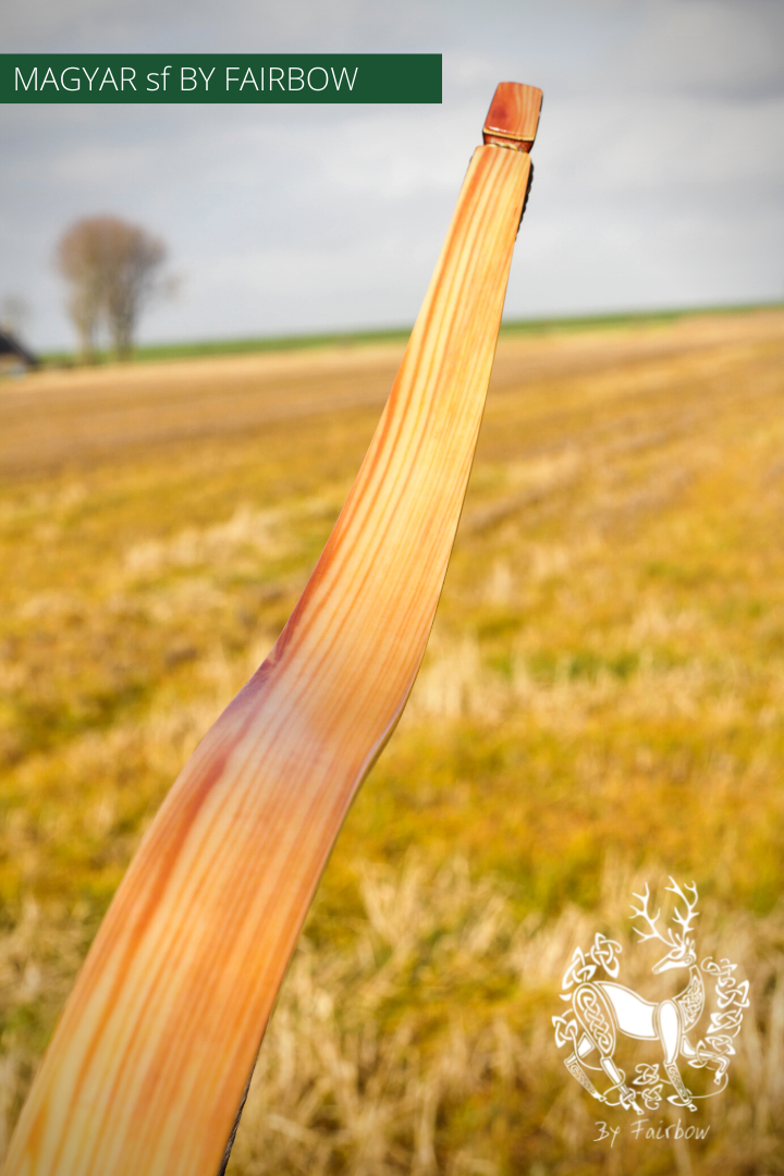 MAGYAR SF, STRIPED PINE GLASS AND SUPERCORE, HORSEBOW 24 LBS @ 28 INCH-Bow-Fairbow-Fairbow