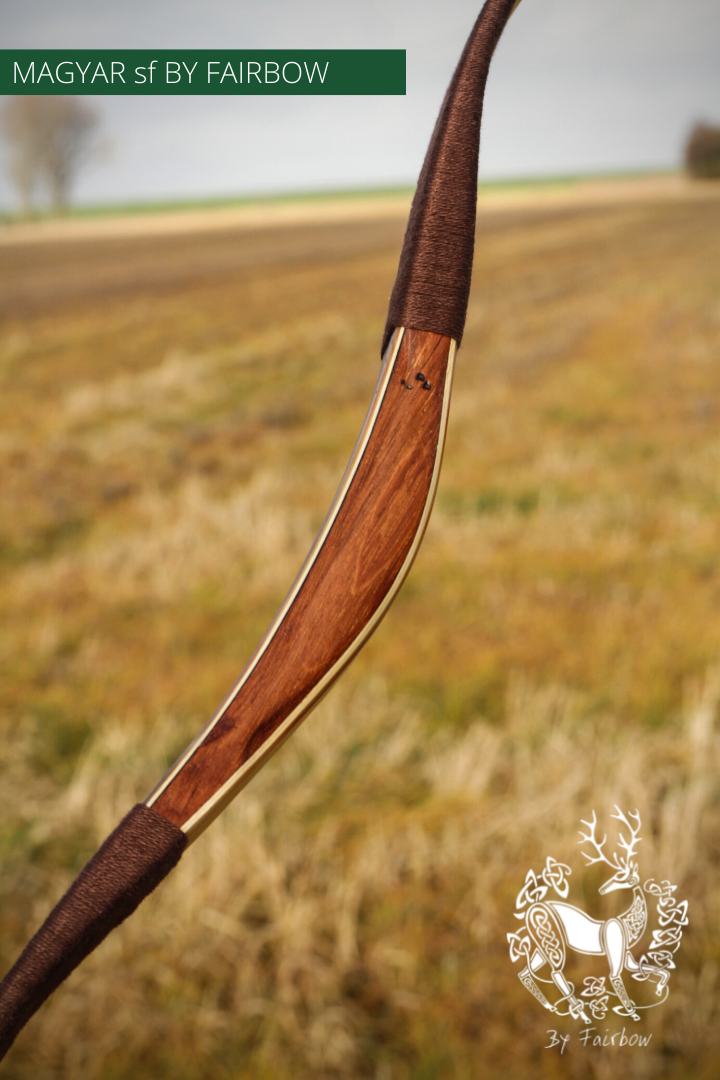 MAGYAR SF, STRIPED PINE GLASS AND SUPERCORE, HORSEBOW 24 LBS @ 28 INCH-Bow-Fairbow-Fairbow