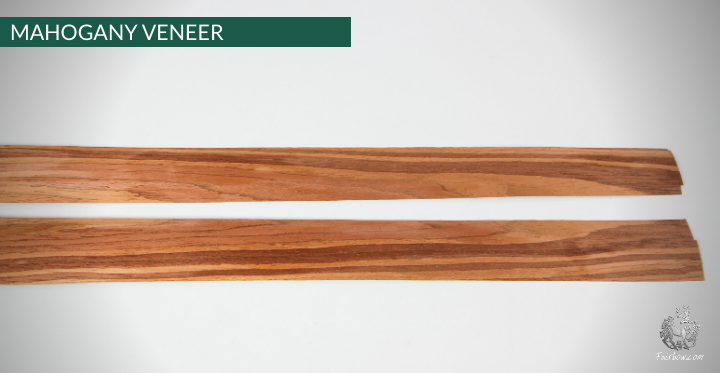 MAHOGANY VENEER 72 X 2 INCH 2 STRIPS-Tool-Fairbow-Fairbow