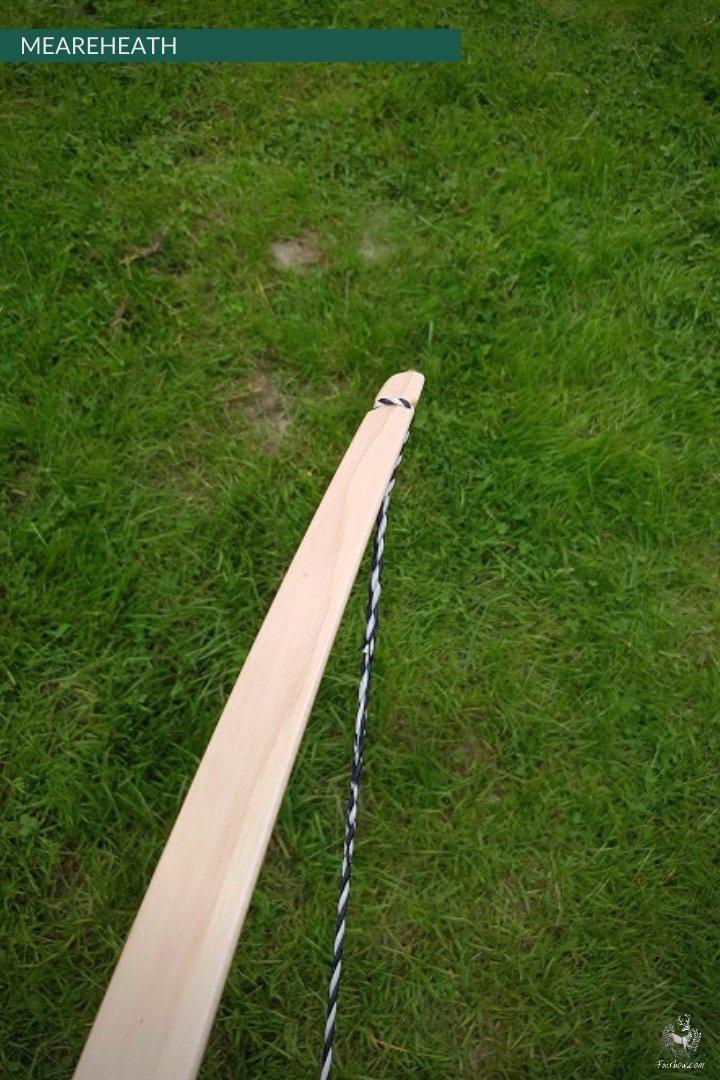 MEARE HEATH BOW, SOLID HICKORY SUPERIOR CUSTOM-War Bow-Fairbow-30-35#-26"-Fairbow