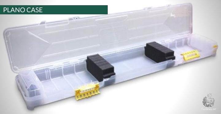 PLANO CASE 36 1/4 X 7 1/2 X 3" INCLUDES 2 ACCESSORY CASES-Sundries-Fairbow-Fairbow