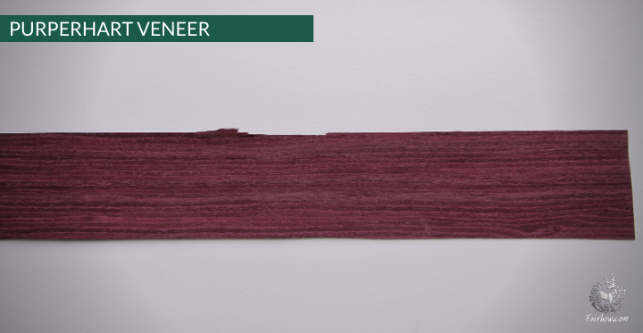 PURPLEHEART VENEER 72 X 2 INCH 2 STRIPS-Tool-Fairbow-Fairbow