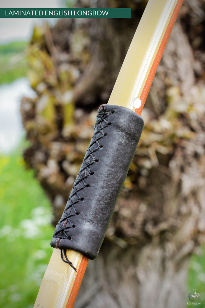 QUAD LAMINATED ENGLISH LONGBOW, MASSARANDUBA, SUPERCORE, BAMBOO 43 LBS @ 28 INCH-English Longbow-Fairbow-Fairbow