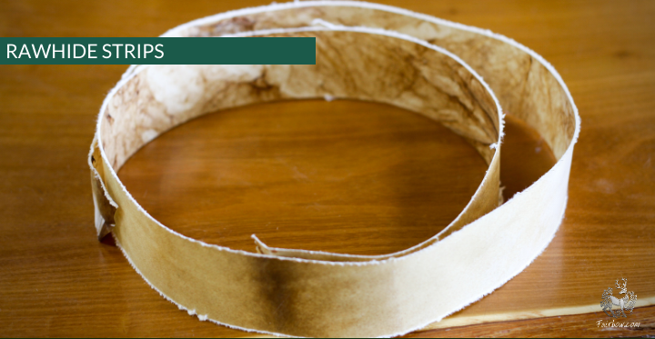 RAWHIDE BACKING STRIP APPROX. 50 INCH-Tool-Fairbow-Fairbow
