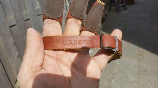 REBEL GLOVE LEATHER ARCHERY GLOVE HILL STYLE-Protection-FAIRBOW-S-Light Brown-Fairbow