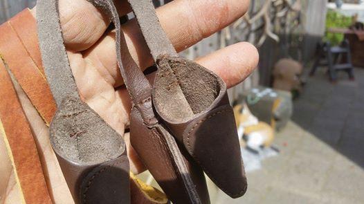 REBEL GLOVE LEATHER ARCHERY GLOVE HILL STYLE-Protection-FAIRBOW-S-Light Brown-Fairbow