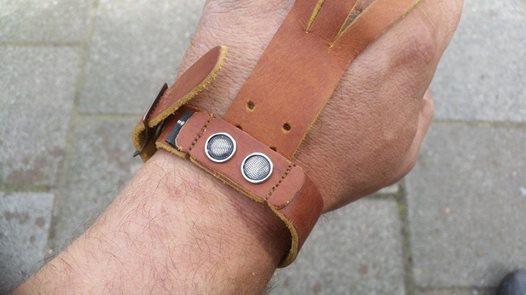 REBEL GLOVE LEATHER ARCHERY GLOVE HILL STYLE-Protection-FAIRBOW-S-Light Brown-Fairbow