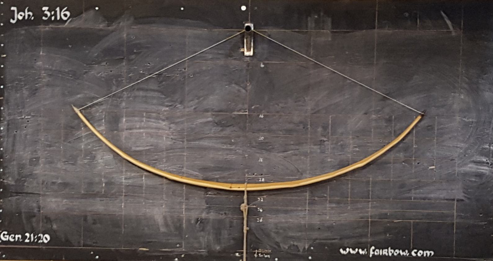 SELF YEW ENGLISH LONGBOW, WARBOW, 63 LBS @ 28 INCH, 71 LBS @32 INCH-Bow-Fairbow-Fairbow