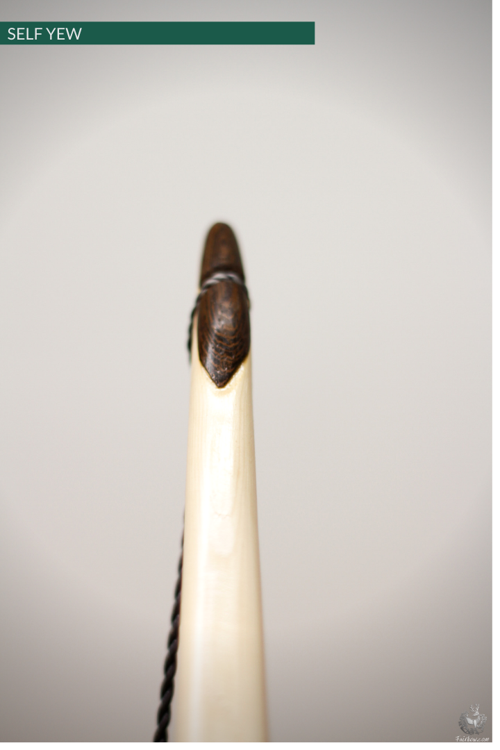 SELF YEW LONGBOW (AFB), 43 LBS @ 28 INCH, 70 INCH t-t-t-Bow-Fairbow-Fairbow