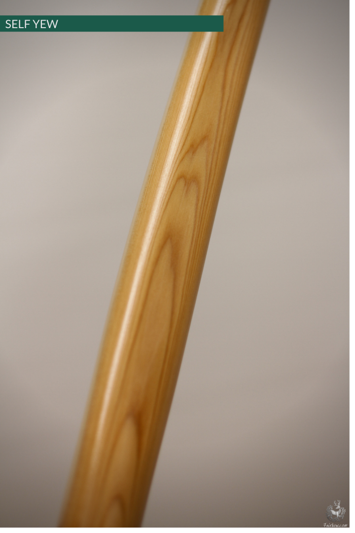 SELF YEW LONGBOW (AFB), 43 LBS @ 28 INCH, 70 INCH t-t-t-Bow-Fairbow-Fairbow