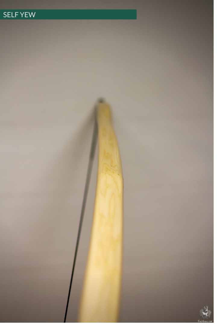 SELF YEW LONGBOW (AFB), 43 LBS @ 28 INCH, 70 INCH t-t-t-Bow-Fairbow-Fairbow