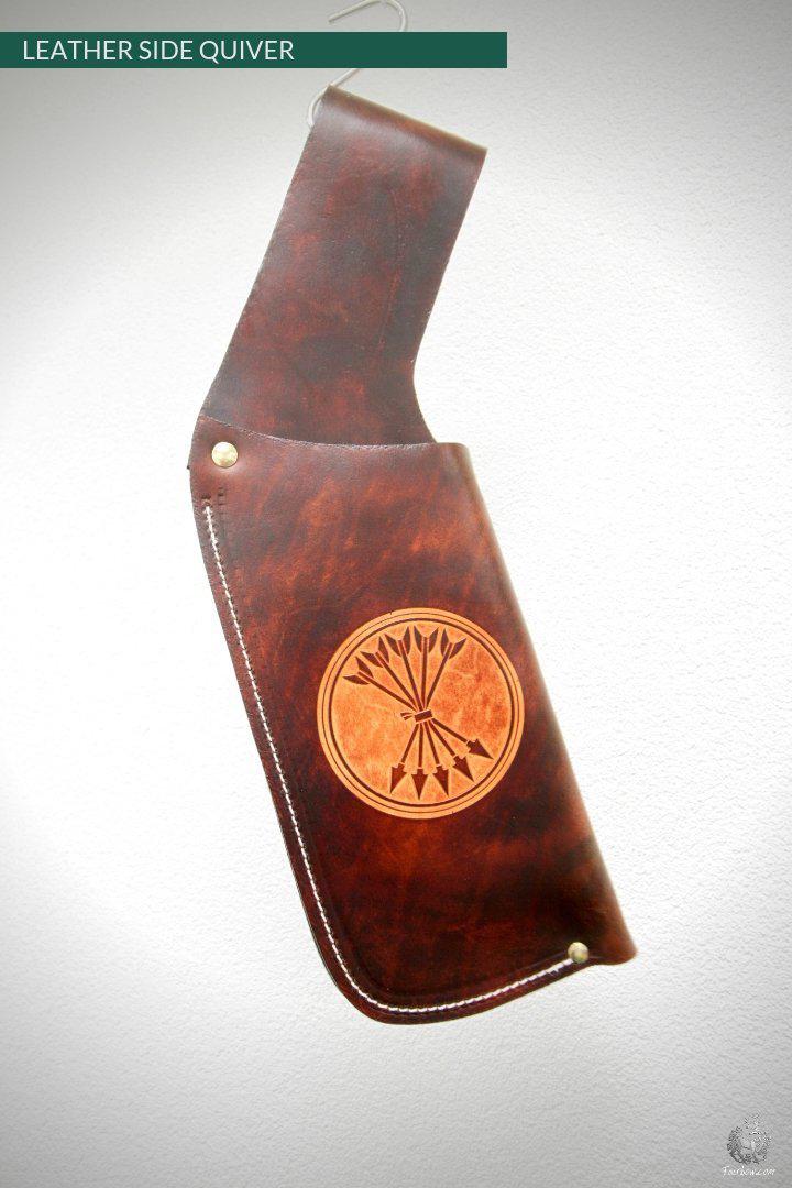 SIDE QUIVER WITH ARROW IMPRINT-Quiver-Fairbow-Fairbow