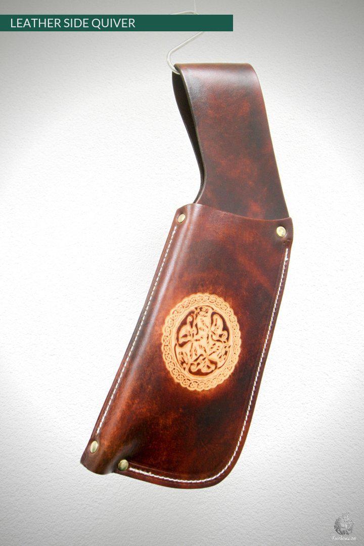 SIDE QUIVER WITH CELTIC IMPRINT-Quiver-Fairbow-Fairbow
