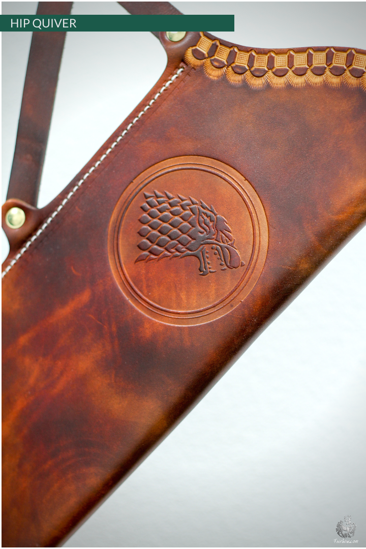 SIDE QUIVER WITH HOUSE OF STARK IMPRINT-Quiver-Fairbow-Fairbow