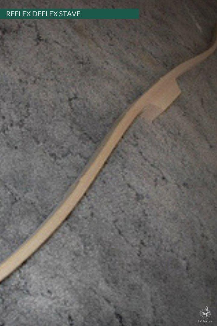 SIMPLIFIED IMPROVED REFLEX DEFLEX STAVE HICKORY/BAMBOO-Bow kit-Fairbow-Fairbow