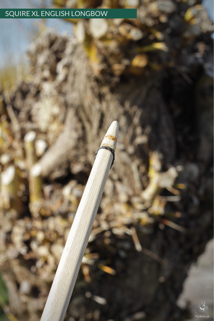SQUIRE XL SHORT ENGLISH LONGBOW SELF ASH IN STOCK-Bow-Fairbow-25 lbs-Fairbow