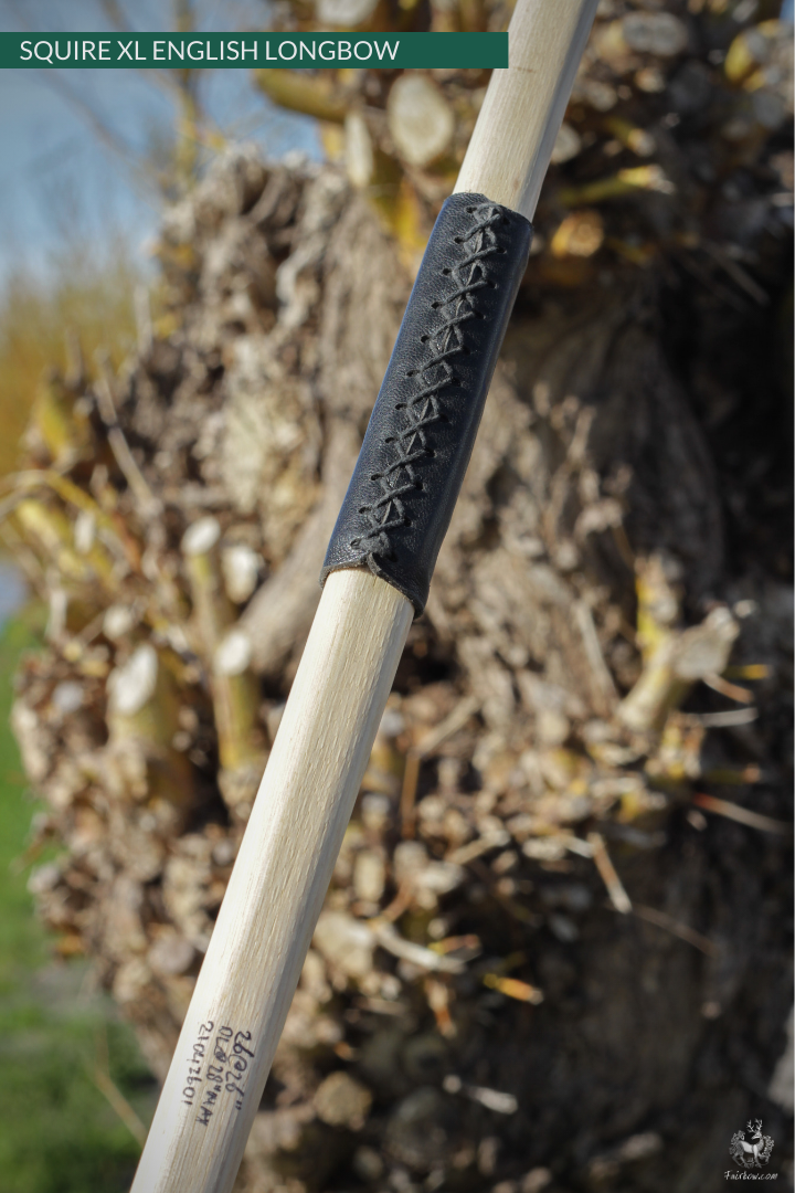 SQUIRE XL SHORT ENGLISH LONGBOW SELF ASH IN STOCK-Bow-Fairbow-25 lbs-Fairbow