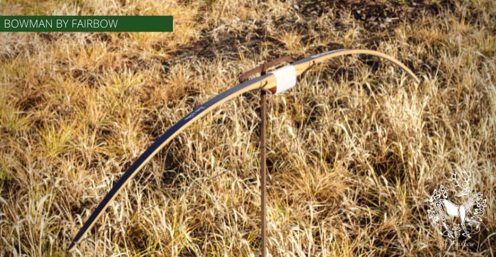 THE BOWMAN AMERICAN SEMI LONGBOW BY FAIRBOW 50@28 WITH TIGERWOOD-Bow-Fairbow-Fairbow