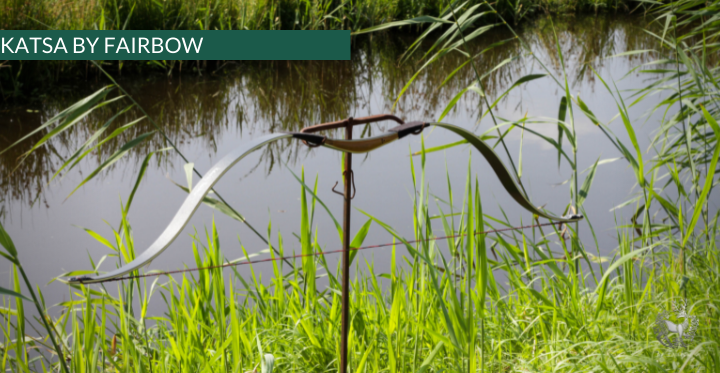 THE KATSA BOW, 29 LB, TIGERWOOD, BLACK, SWIRLY DARK NOCKS-Bow-Fairbow-Fairbow