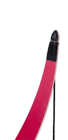THE KATSA BOW, 50 LBS @ 28 INCH RED GLASS WITH SMOKEY BLACK NOCKS-Bow-Fairbow-Fairbow