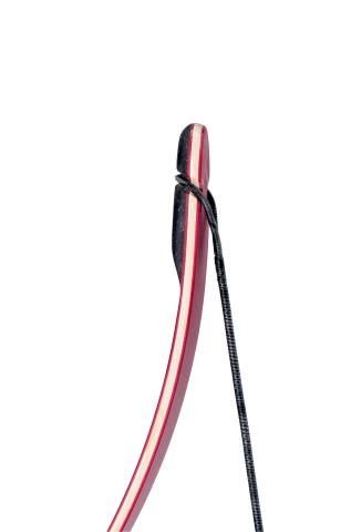 THE KATSA BOW, 50 LBS @ 28 INCH RED GLASS WITH SMOKEY BLACK NOCKS-Bow-Fairbow-Fairbow