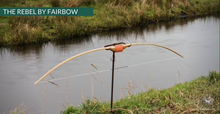 THE REBEL BOW 32@28 BAMBOO AND ZEBRANO-Bow-Fairbow-Fairbow
