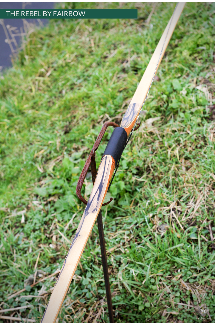 THE REBEL BOW 48@28 EBONY AND TIGERWOOD-Bow-Fairbow-Fairbow