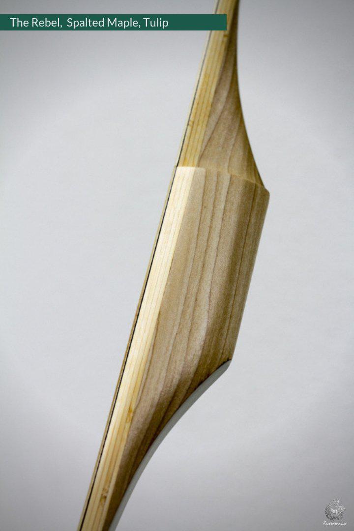 THE REBEL BOW WITH 35@28 SPALTED MAPLE AND TULIP-Bow-Fairbow-Fairbow