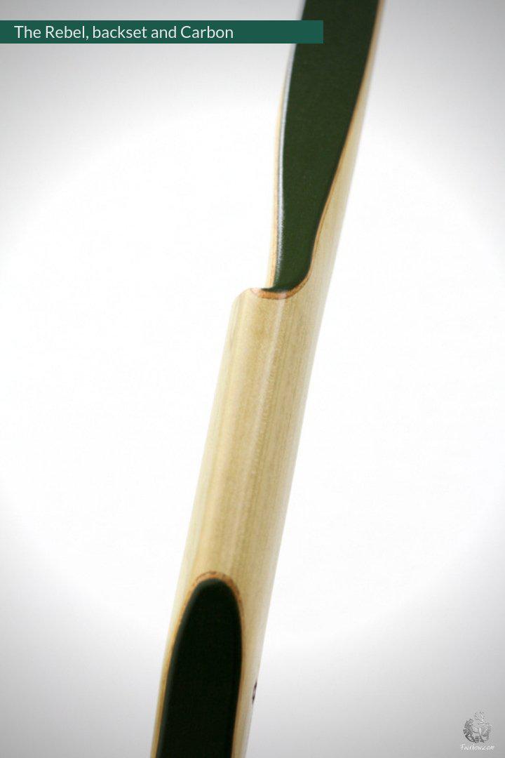 THE REBEL, BOW WITH BACKSET 46@28 GREEN GLASS-Bow-Fairbow-Fairbow