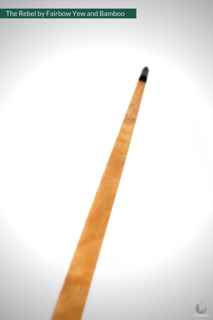 THE REBEL BOW WITH BACKSET 58@28 YEW WOOD AND TULIP-Bow-Fairbow-Fairbow