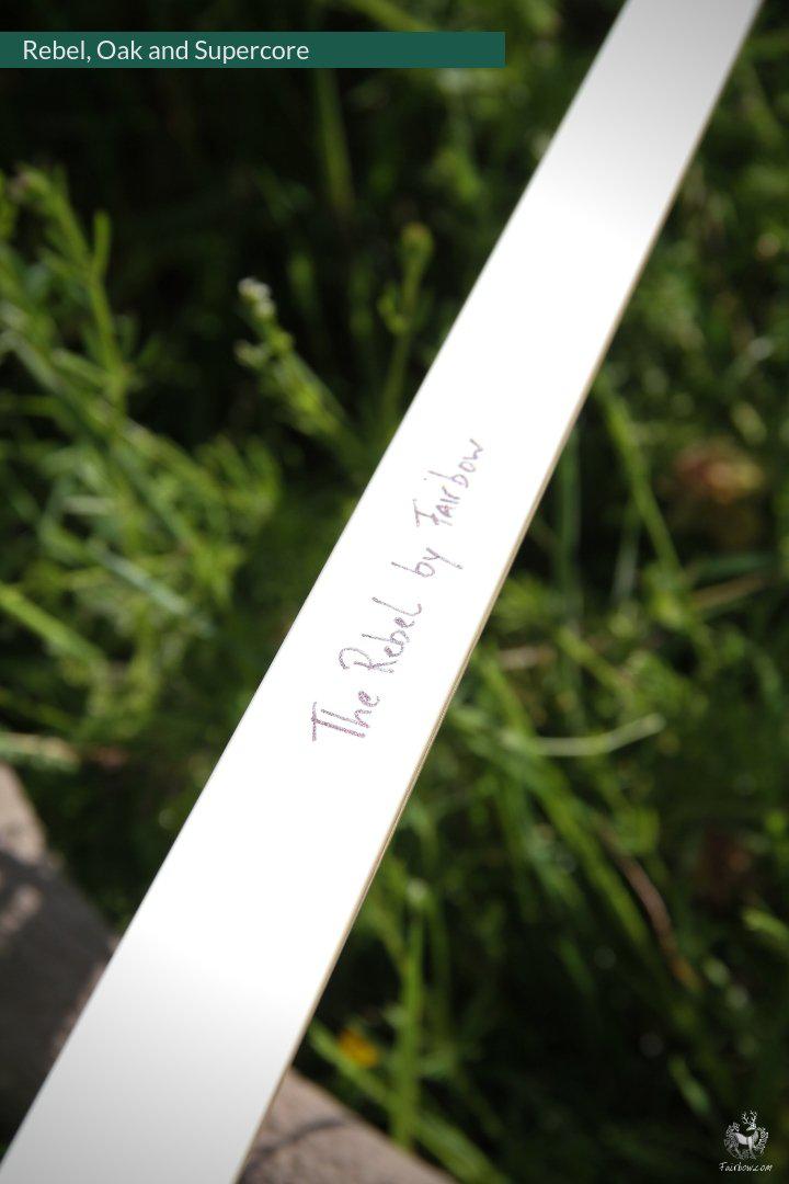 THE REBEL BY FAIRBOW, AN ASL 35 LBS @ 28 INCH WITH OAK AND BAMBOO-Bow-Fairbow-Fairbow