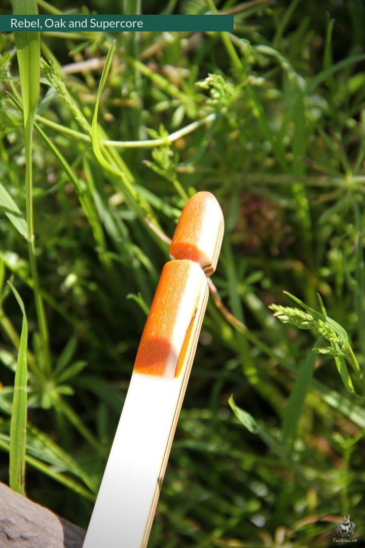 THE REBEL BY FAIRBOW, AN ASL 35 LBS @ 28 INCH WITH OAK AND BAMBOO-Bow-Fairbow-Fairbow