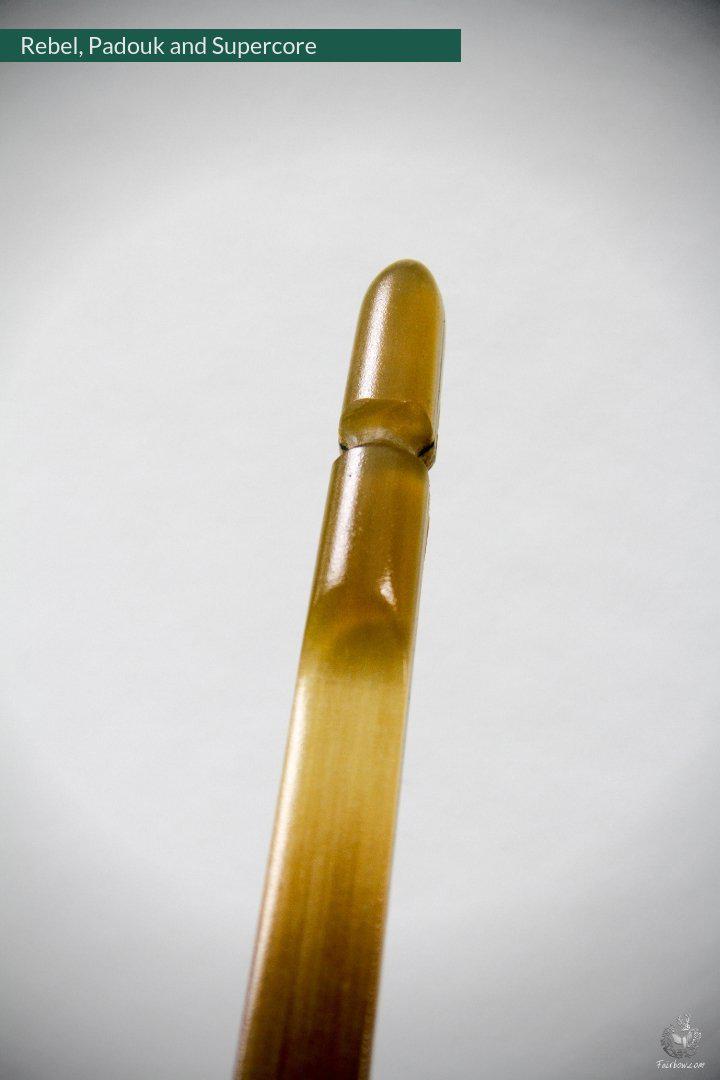 THE REBEL BY FAIRBOW , AN ASL 35 LBS @ 28 INCH WITH PADOUK AND BAMBOO-Bow-Fairbow-Fairbow