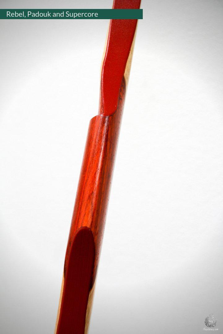 THE REBEL BY FAIRBOW , AN ASL 35 LBS @ 28 INCH WITH PADOUK AND BAMBOO-Bow-Fairbow-Fairbow