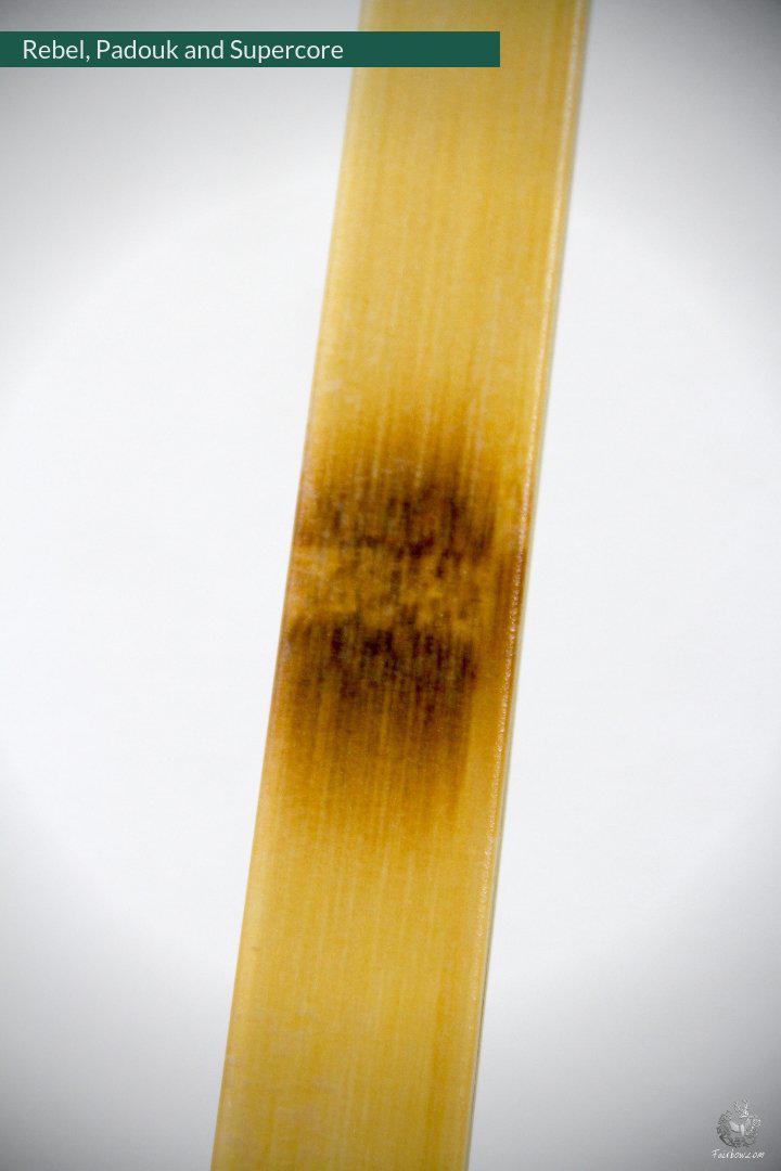 THE REBEL BY FAIRBOW , AN ASL 35 LBS @ 28 INCH WITH PADOUK AND BAMBOO-Bow-Fairbow-Fairbow