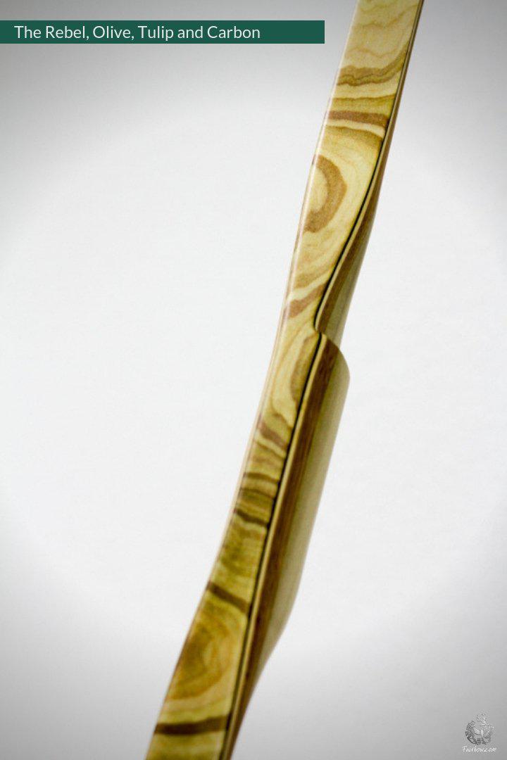 THE REBEL BY FAIRBOW, AN ASL 36 LBS @ 28 INCH WITH OLIVE AND TULIP-Bow-Fairbow-Fairbow