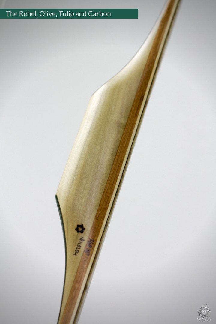 THE REBEL BY FAIRBOW, AN ASL 36 LBS @ 28 INCH WITH OLIVE AND TULIP-Bow-Fairbow-Fairbow