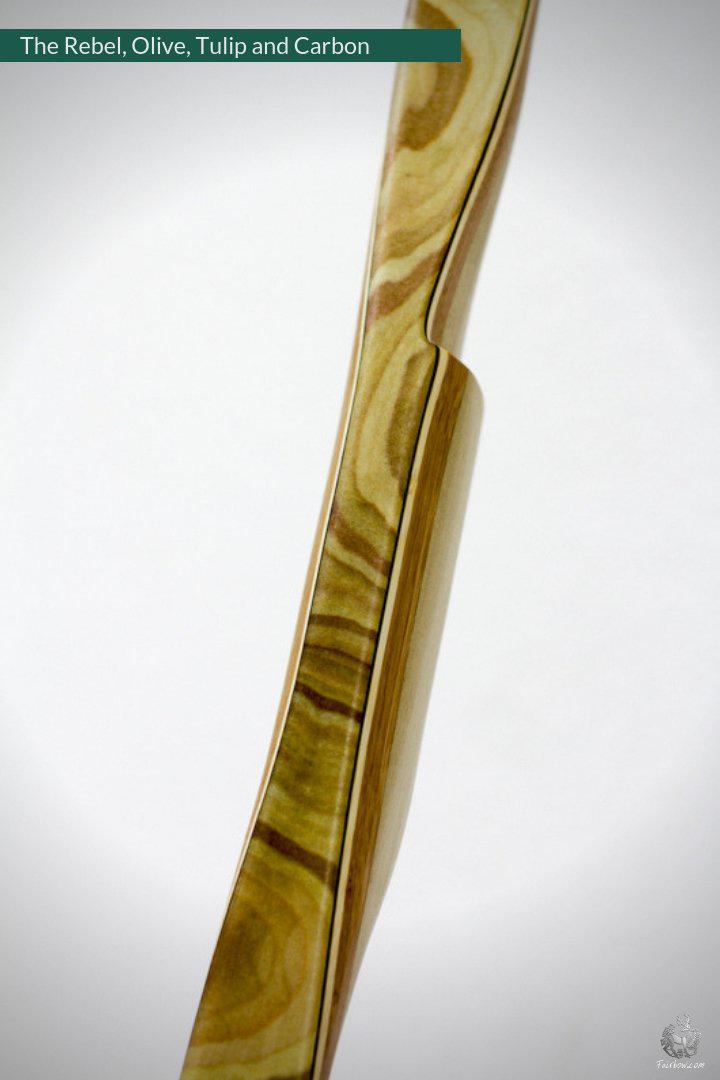 THE REBEL BY FAIRBOW, AN ASL 36 LBS @ 28 INCH WITH OLIVE AND TULIP-Bow-Fairbow-Fairbow