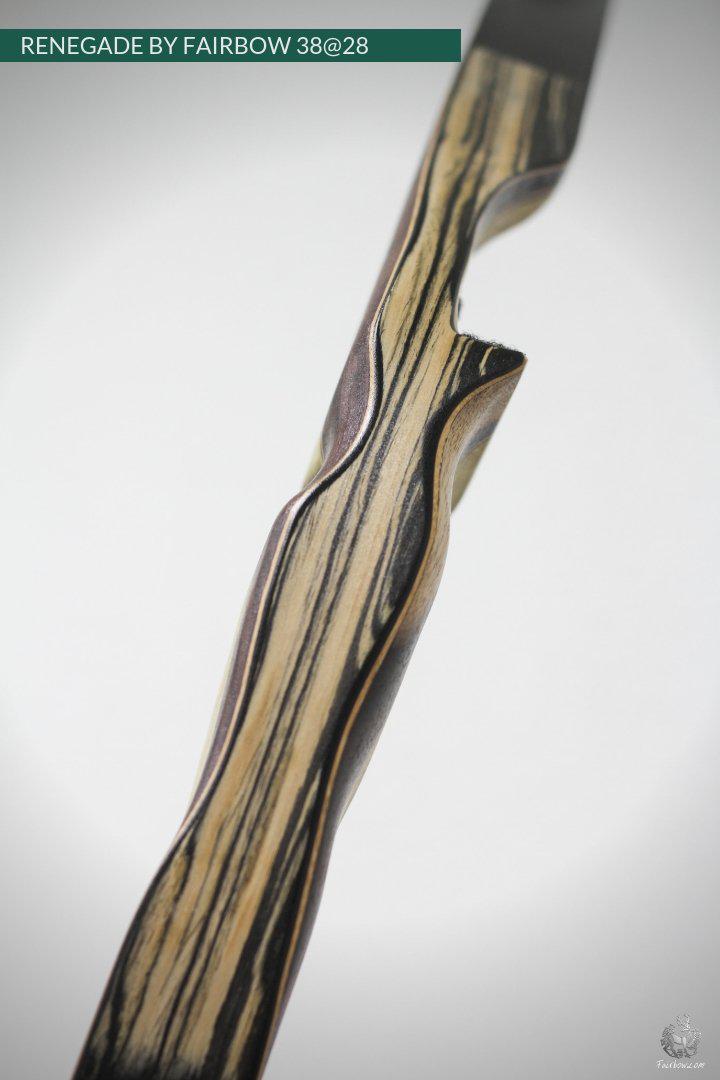 THE RENEGADE BY FAIRBOW, 50 INCH NTN 38@28 ROSEWOOD-Bow-Fairbow-Fairbow