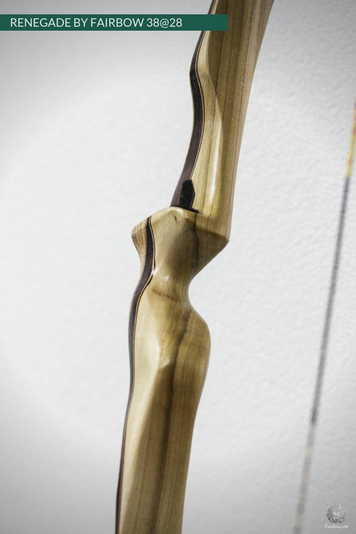 THE RENEGADE BY FAIRBOW, 50 INCH NTN 38@28 ROSEWOOD-Bow-Fairbow-Fairbow